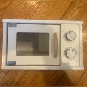 Pottery Barn Kids Wooden Microwave Toy